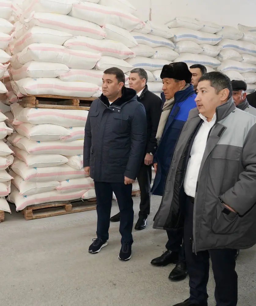 В ТУРКЕСТАНСКОЙ ОБЛАСТИ МОДЕРНИЗИРОВАН И ЗАПУЩЕН СОВРЕМЕННЫЙ ЗАВОД ПО ПЕРЕРАБОТКЕ ПШЕНИЦЫ (2)