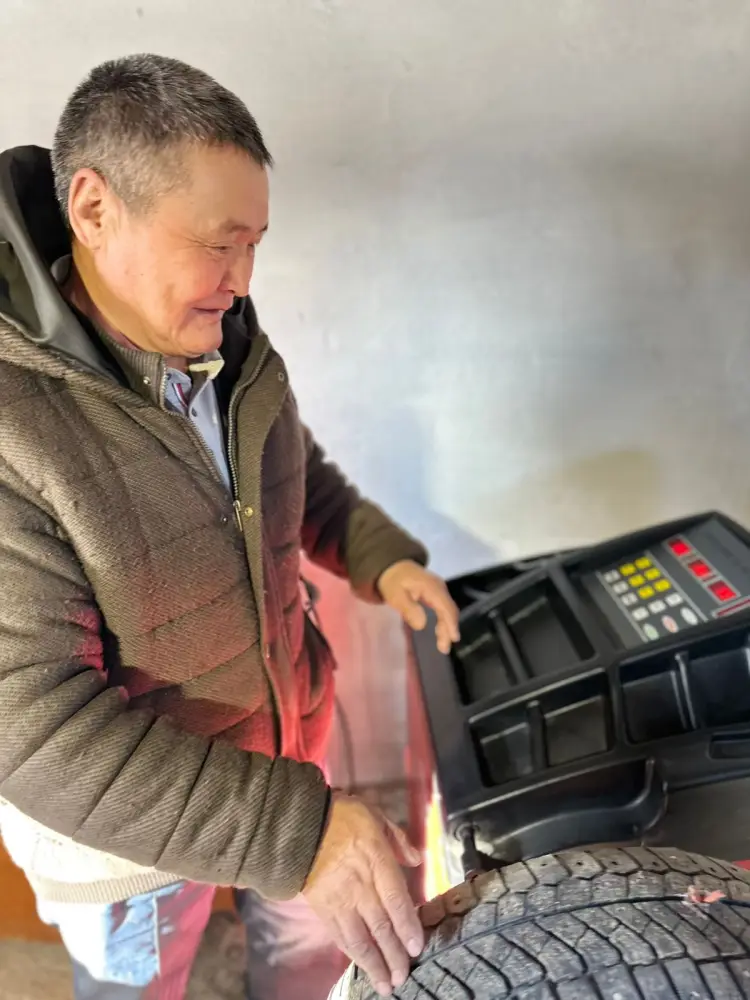 Новый шиномонтаж в Жанаталaпе ВКО: поддержка логистики и сельского хозяйства (2)