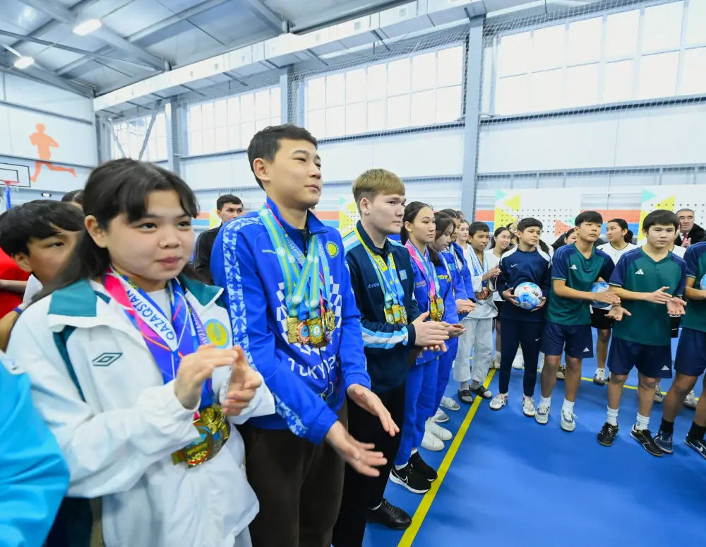 В селе Бекарыстан би Казалинского района открылся физкультурно-оздоровительный комплекс (10)