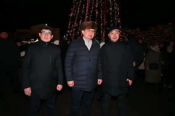 Аким области посетил праздничное мероприятие, посвященное Новому году (10)