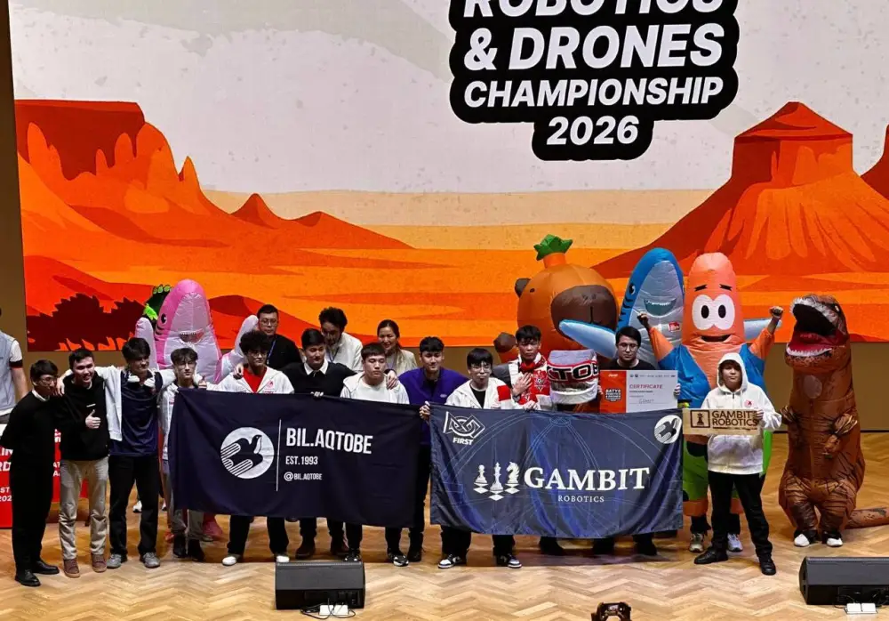 Школьники из Актобе обновили рекорд Казахстана на международных соревнованиях по робототехнике (4)