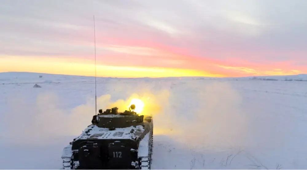 В боевом слаживании отделений приняли участие около 8 тысяч подразделений Вооруженных сил (7)