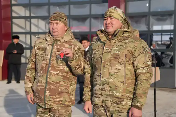 В районе Маркаколь ВКО открылось пожарное депо (8)