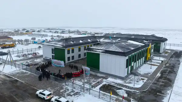 В селе Жаланаш Аральского района сдана в эксплуатацию школа на 150 мест (8)