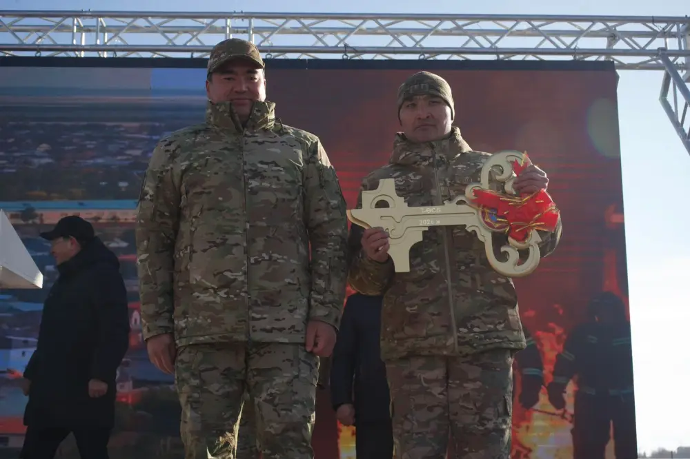 В селе Кеген открылось новое пожарное депо для защиты 34 населённых пунктов (4)