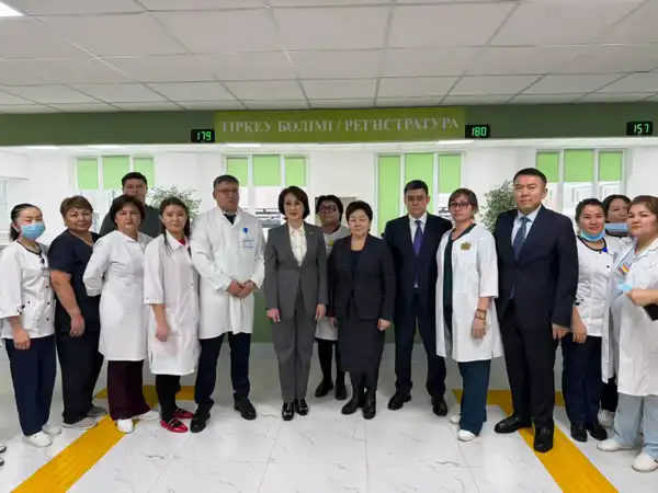 В Жамбылском районе укрепляется инфраструктура здравоохранения (5)