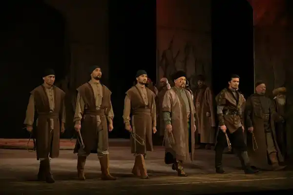 В Алматы прошел юбилейный показ спектакля «Еңлік – Кебек» (2)