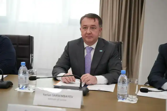 Министр юстиции Ерлан Сарсембаев встретился с Джерен Гюрес — Главой офиса «ООН-женщины» (4)