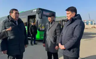 Новые автобусы Golden Dragon улучшат транспортное сообщение в Таразе