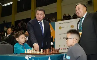 В Туркестане стартовал чемпионат Казахстана по шахматам среди юниоров с участием 1052 спортсменов