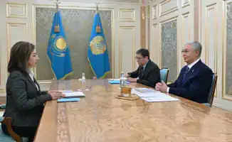 Глава государства заслушал отчет Председателя Агентства Мадины Абылкасымовой