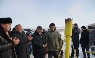 Жулдыз в Байдибекском районе подключен к природному газу: 39 из 50 деревень теперь с газом