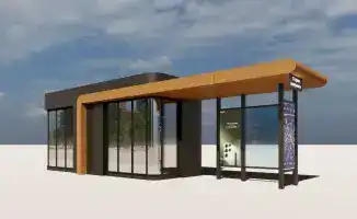 В Актобе завершено строительство 26 тёплых остановок для удобства пассажиров