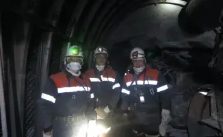 Посещение вице-министра по чрезвычайным ситуациям угледобывающих предприятий Karaganda Komir