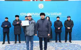 Новоселы Кызылорды получили ключи от 135 квартир, глава региона поздравил с событием