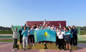 Сборная Казахстана первое место чемпионата Азии стендовая стрельба 14 медалей