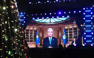 Актюбинцы объединились в праздновании Нового года, подчеркивая надежды на будущее