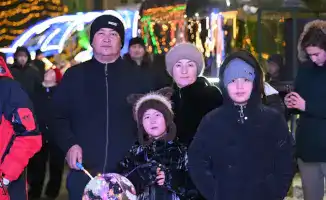 Праздничное мероприятие в Семее посвященное Новому году