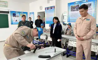 Акция Министерства обороны Казахстана по патриотическому воспитанию молодежи в южных регионах страны