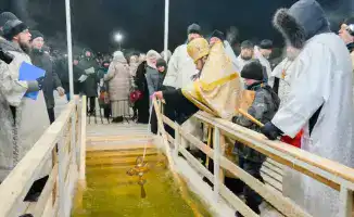 Крещенские купания: ледяное погружение в Астане!