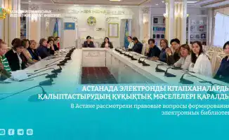 Эксперты в Астане обсудили защиту авторских прав и доступность электронных библиотек