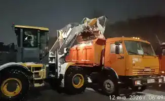 Снегоуборочные работы в Астане более 3000 рабочих и 2000 единиц техники