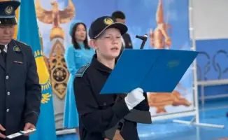 В Риддере состоялось открытие первого кадетского класса имени Талгата Китаппаева