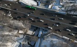 В Алматы высадят 80 деревьев при строительстве велопешеходного моста через Есентай