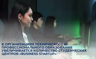 Увеличение числа студенческих центров «Business Startup» в техникумах способствует развитию предпринимательских навыков у молодёжи
