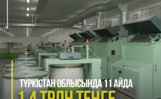 Рост инвестиций в Туркестанской области на 123%: новые рабочие места и развитие торговли