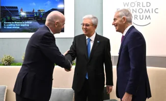 Касым-Жомарт Токаев провёл встречи с лидерами государств в Давосе