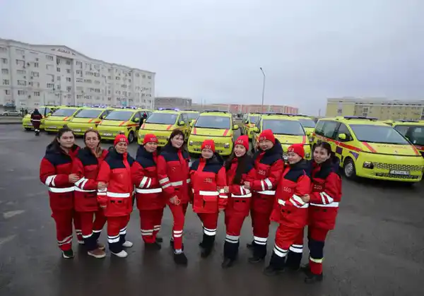 В Мангистау открыли вторую в стране уникальную станцию скорой помощи (9)