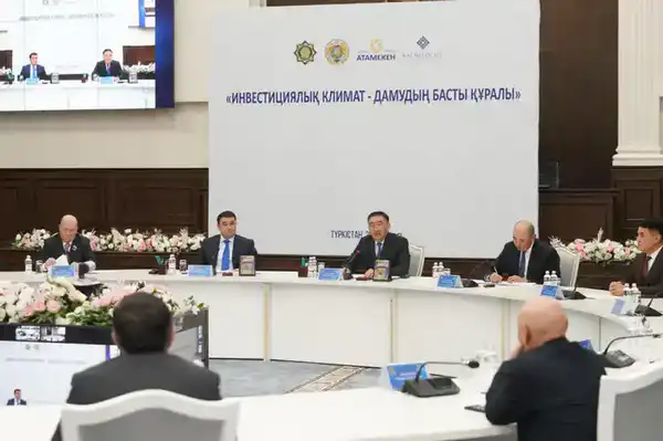 В ПРОКУРАТУРЕ ТУРКЕСТАНСКОЙ ОБЛАСТИ ОБСУДИЛИ ВОПРОСЫ ЗАЩИТЫ ПРАВ ИНВЕСТОРОВ И СОПРОВОЖДЕНИЯ ПРОЕКТОВ (2)