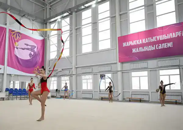 В области Жетісу открыт первый специализированный зал художественной гимнастики (9)
