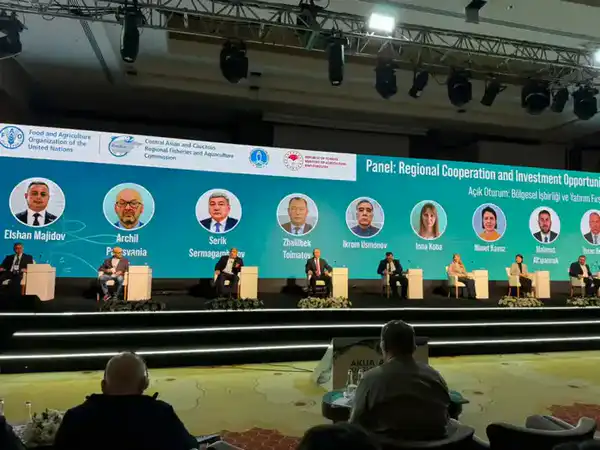 Казахстанскую форель представили на выставке аквакультуры в Анталии (2)