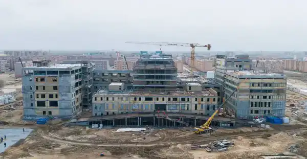 ГЛАВА МИНЗДРАВА ПОСЕТИЛА РЯД СТРОЯЩИХСЯ ОБЪЕКТОВ ЗДРАВООХРАНЕНИЯ В КЫЗЫЛОРДИНСКОЙ ОБЛАСТИ (2)