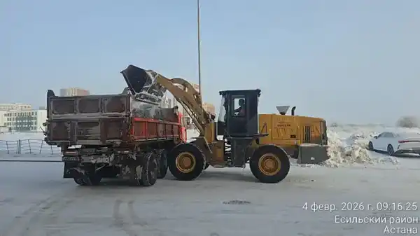 Более 3 тысяч дорожных рабочих и свыше 1 500 единиц спецтехники задействовано в уборке снега в Астане (4)