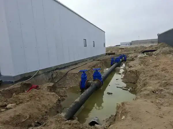 Нурдаулет Килыбай ознакомился со строительством водонасосной станции в сельском округе Атамекен (3)