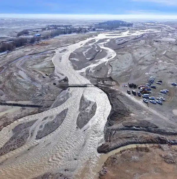 НУРАЛХАН КУШЕРОВ ПОСЕТИЛ САУРАНСКИЙ РАЙОН И ПРОИНСПЕКТИРОВАЛ ХОД ПРОТИВОПАВОДКОВЫХ РАБОТ (4)