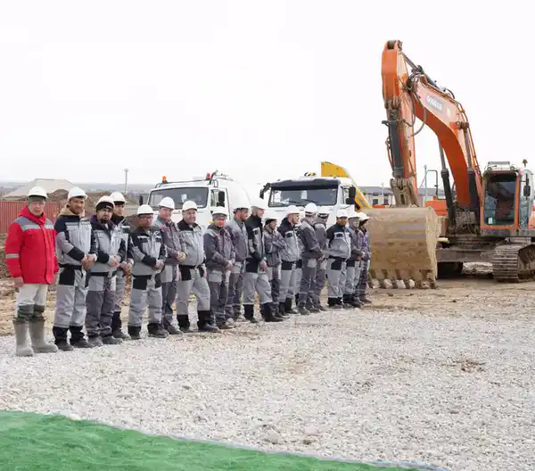 В ТУРКЕСТАНСКОЙ ОБЛАСТИ НАЧАЛОСЬ СТРОИТЕЛЬСТВО ПЕРИНАТАЛЬНОГО ЦЕНТРА НА 200 МЕСТ (5)