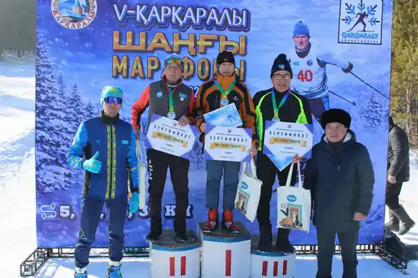 Лучших лыжников-марафонцев определили в Каркаралинске (4)