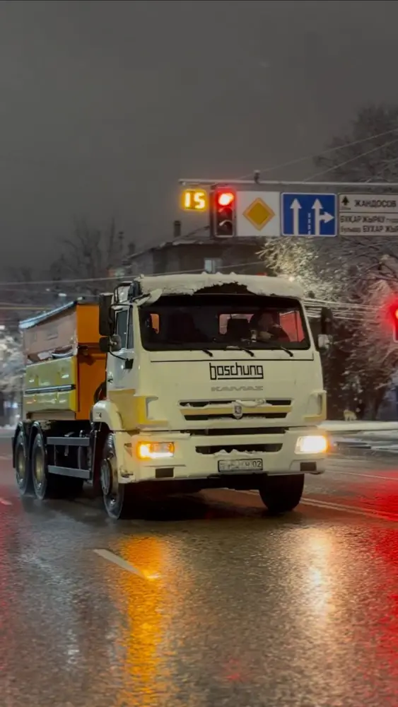 Более 2 тыс. рабочих и 1,3 тыс. единиц спецтехники задействованы в уборке снега в Алматы (4)