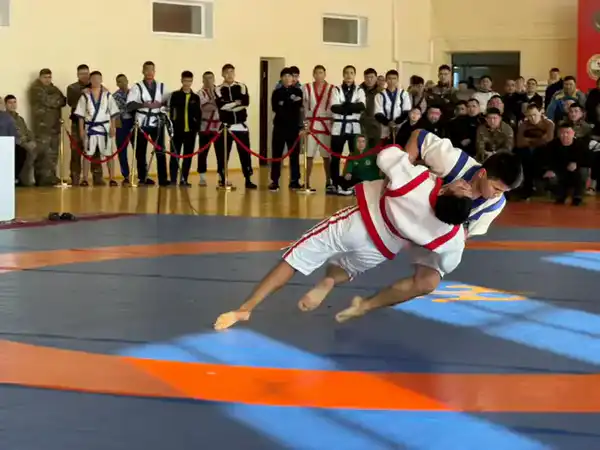 Турнир по қазақ күресі объединил спасателей МЧС всей страны (2)