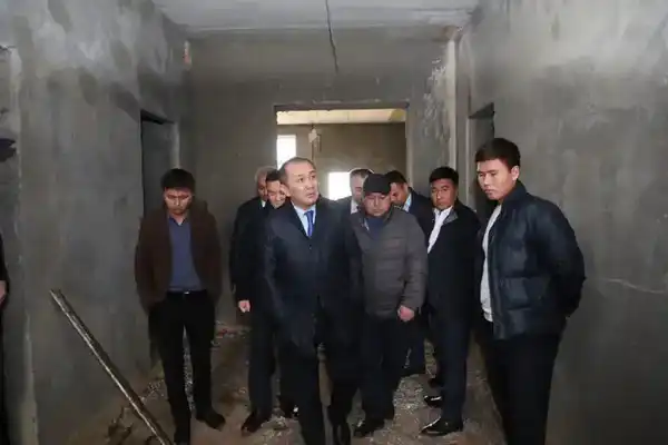 ТУРКЕСТАН: В САРЫАГАШЕ ВОЗВОДЯТ РЯД СОЦИАЛЬНЫХ ОБЪЕКТОВ (2)