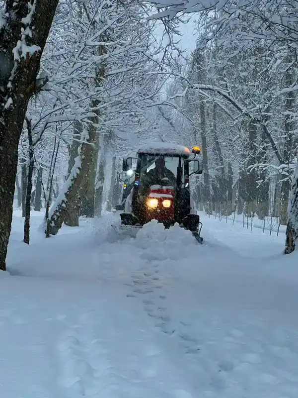 Из-за непогоды коммунальные службы Жамбылской области перешли на усиленный режим работы (5)