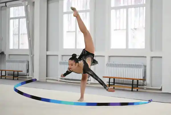 В области Жетісу открыт первый специализированный зал художественной гимнастики (8)