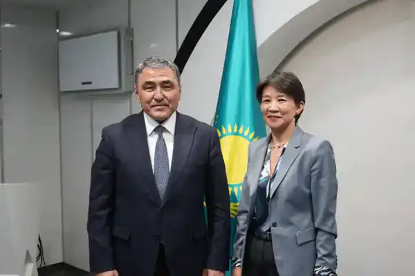 Создание Международной водной организации и подготовка к Региональному экологическому саммиту в Астане: министр водных ресурсов и ирригации встретился с Постоянным координатором ООН в Казахстане (6)