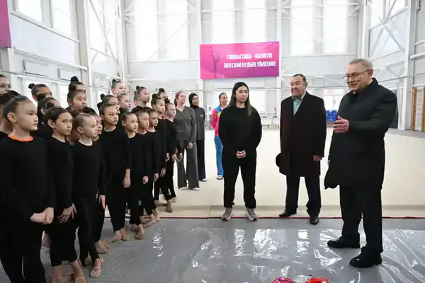 В области Жетісу открыт первый специализированный зал художественной гимнастики (4)