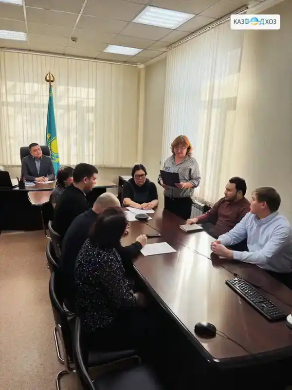 Обсуждения проекта новой Конституции проходят во всех производственных отделениях РГП «Казводхоз» и бассейновых инспекциях (3)