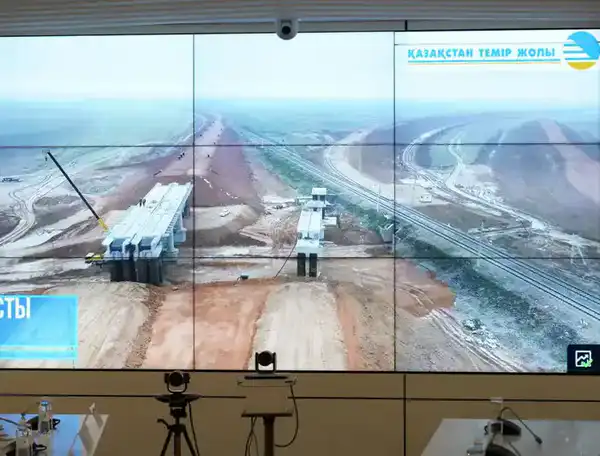 ТУРКЕСТАН: ОБСУЖДЕНЫ ПЛАНЫ И ТЕКУЩИЕ ВОПРОСЫ СТРОИТЕЛЬСТВА ЖЕЛЕЗНОДОРОЖНОЙ ЛИНИИ «ДАРБАЗА - МАКТААРАЛ» (3)